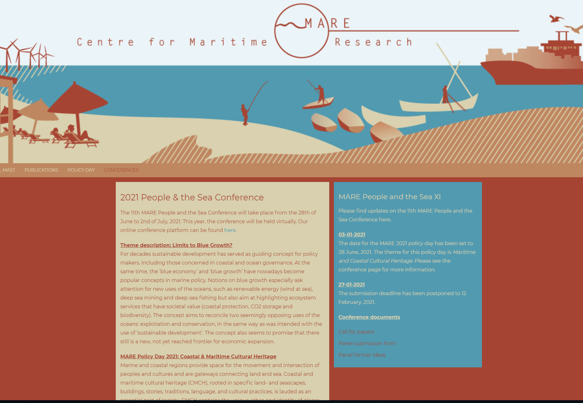 PERICLES planning International virtual seminar on Coastal & Maritime Cultural Heritage