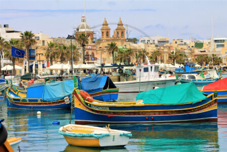 Marsaxlokk, Malta. The Waterfront of Marsaxlokk is the place where the Sunday’s fish market takes place. It is visited by locals and tourist looking for a fresh caught from the sea, vegetables, clothes, traditional food products and all sort of souvenirs  

(Photo: Jordi Vegas Macias)